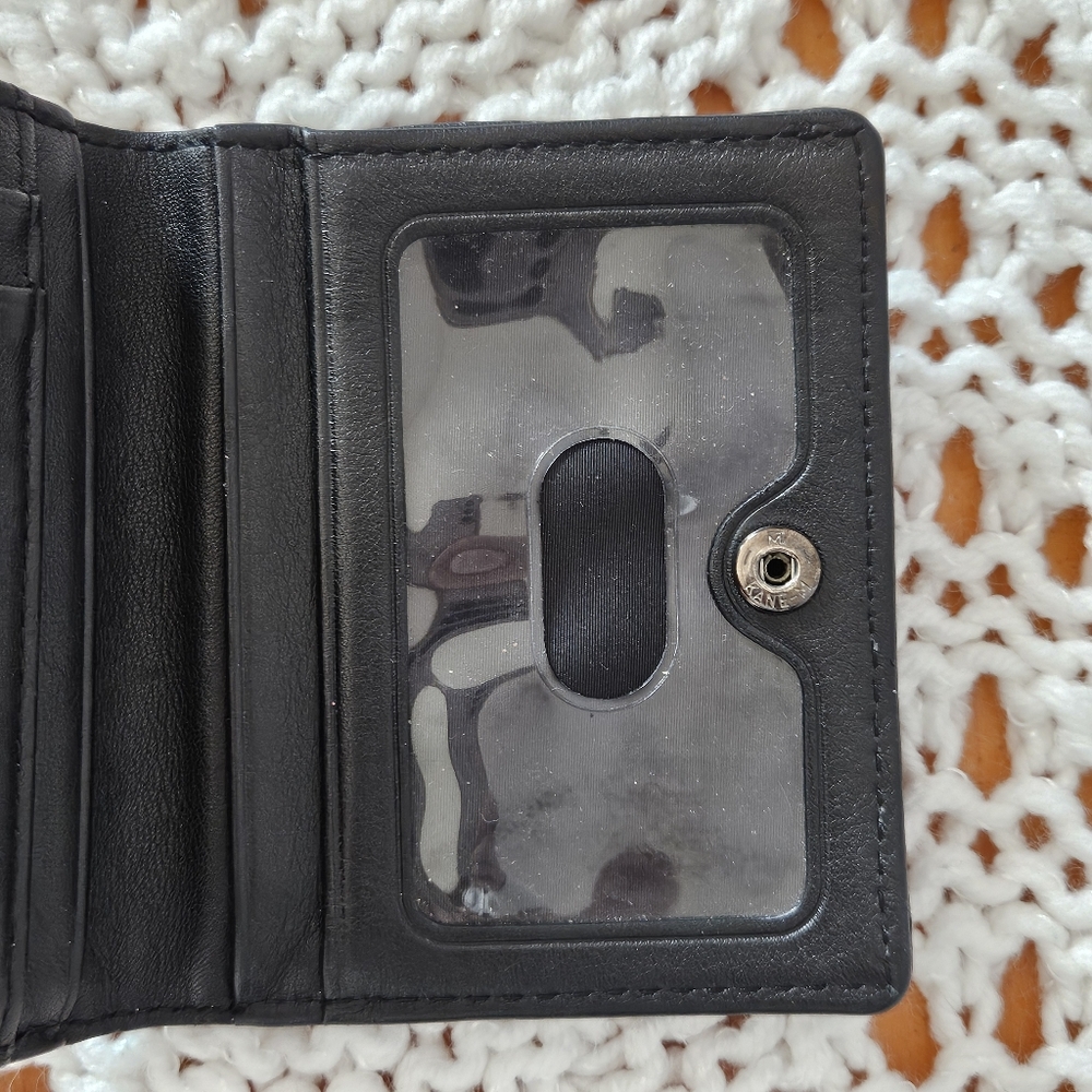 NWT Marc by Marc Jacobs Black Leather Quilted Wallet - Picture 5 of 9